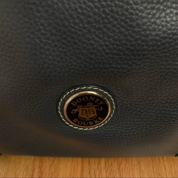 Dooney & Bourke - Navy Pebbled Leather - Picture 2 of 13